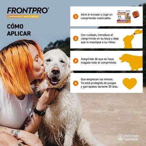 Frontpro Comprimidos Antiparasitarios Comprimidos para Perros
