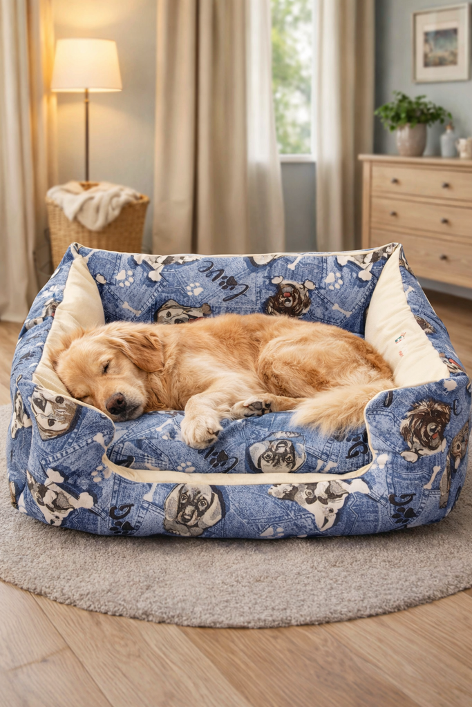 Rikku Guay, CAMITA DESENFUNDABLE DOG LOVE + Cojín Redondo