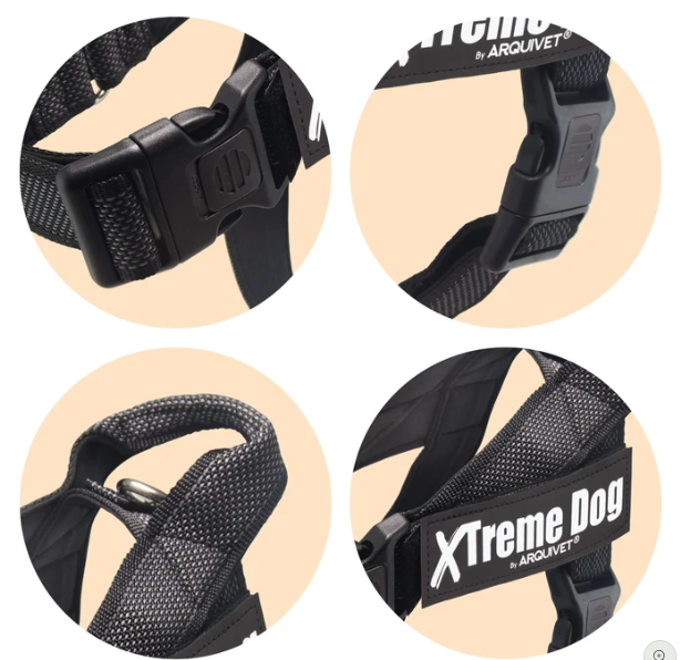 Arquivet arnés xtreme clásico negro T-L