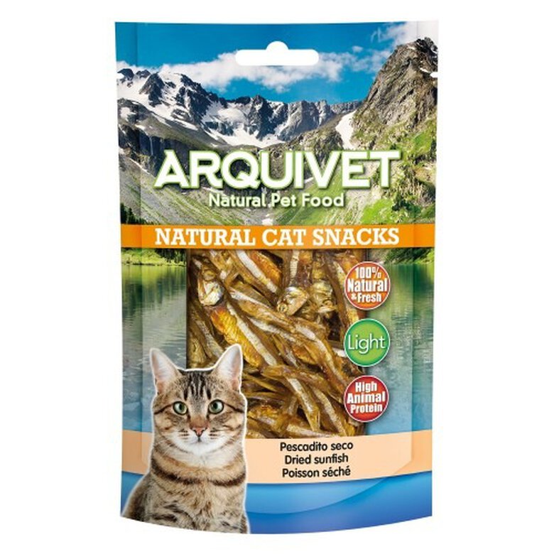 Arquivet Cat,  snack pescaditos secos 50g