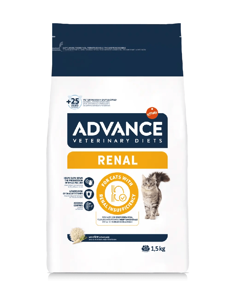 Advance Cat dieta veterinaria Renal 1.5k