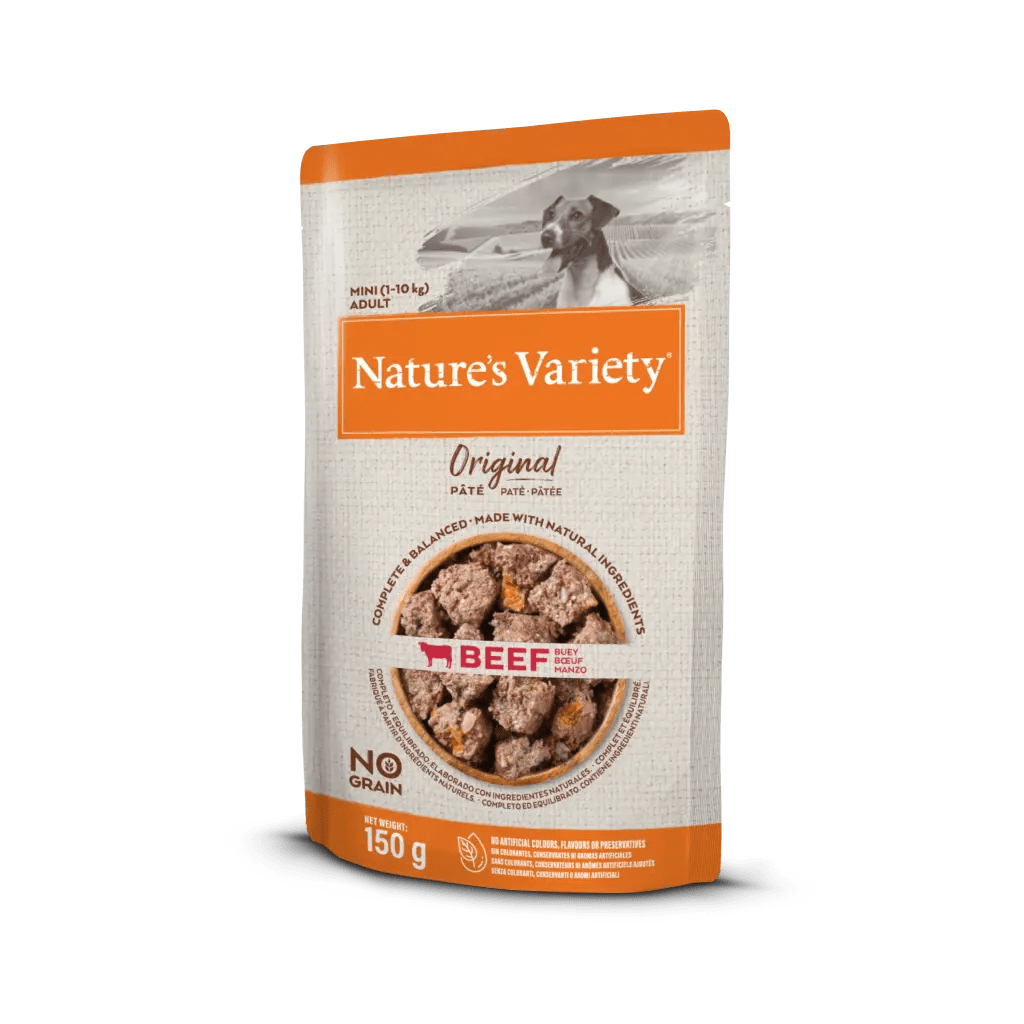 Nature´s Variety Dog mini Humedos de Res 150g
