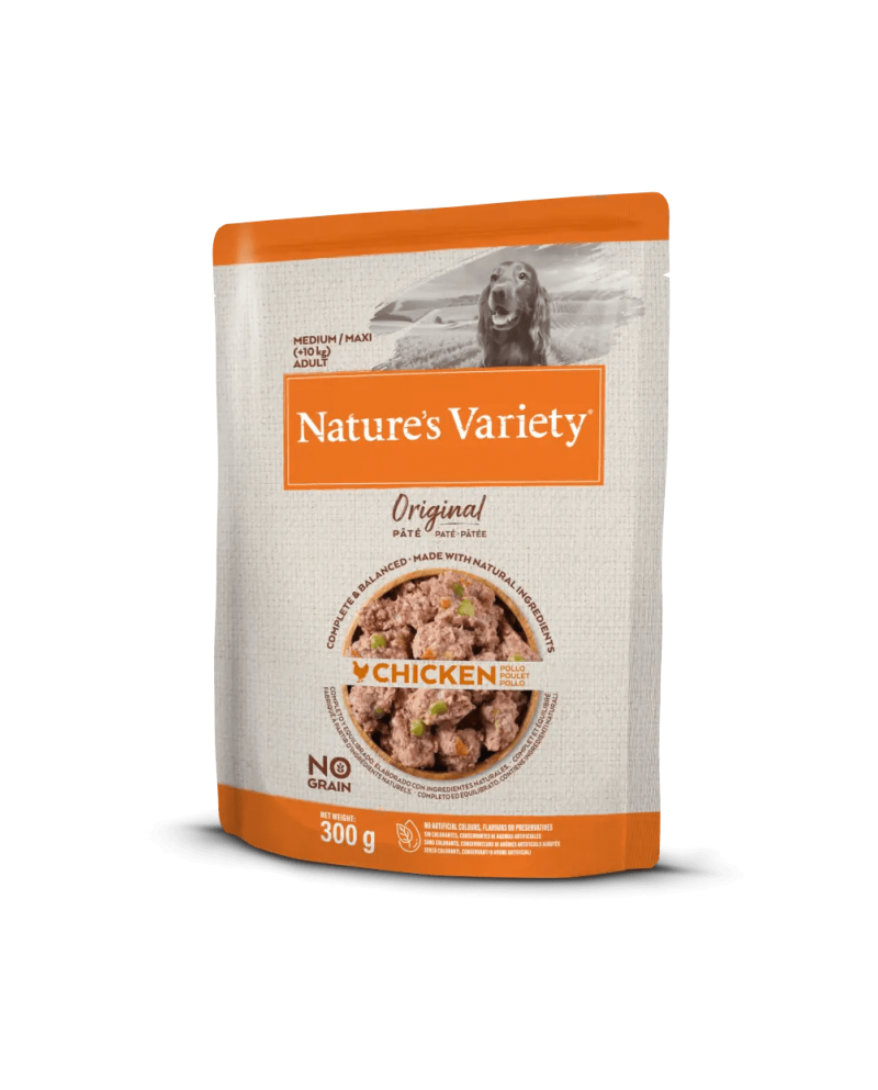 Nature´s Variety Dog Mediun Humedos de pollo 300g