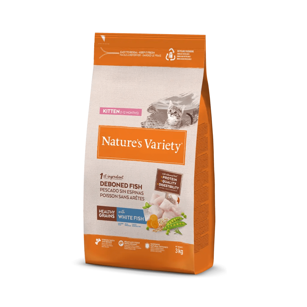 Nature´s Variety Cat Kitten Pescado blanco
