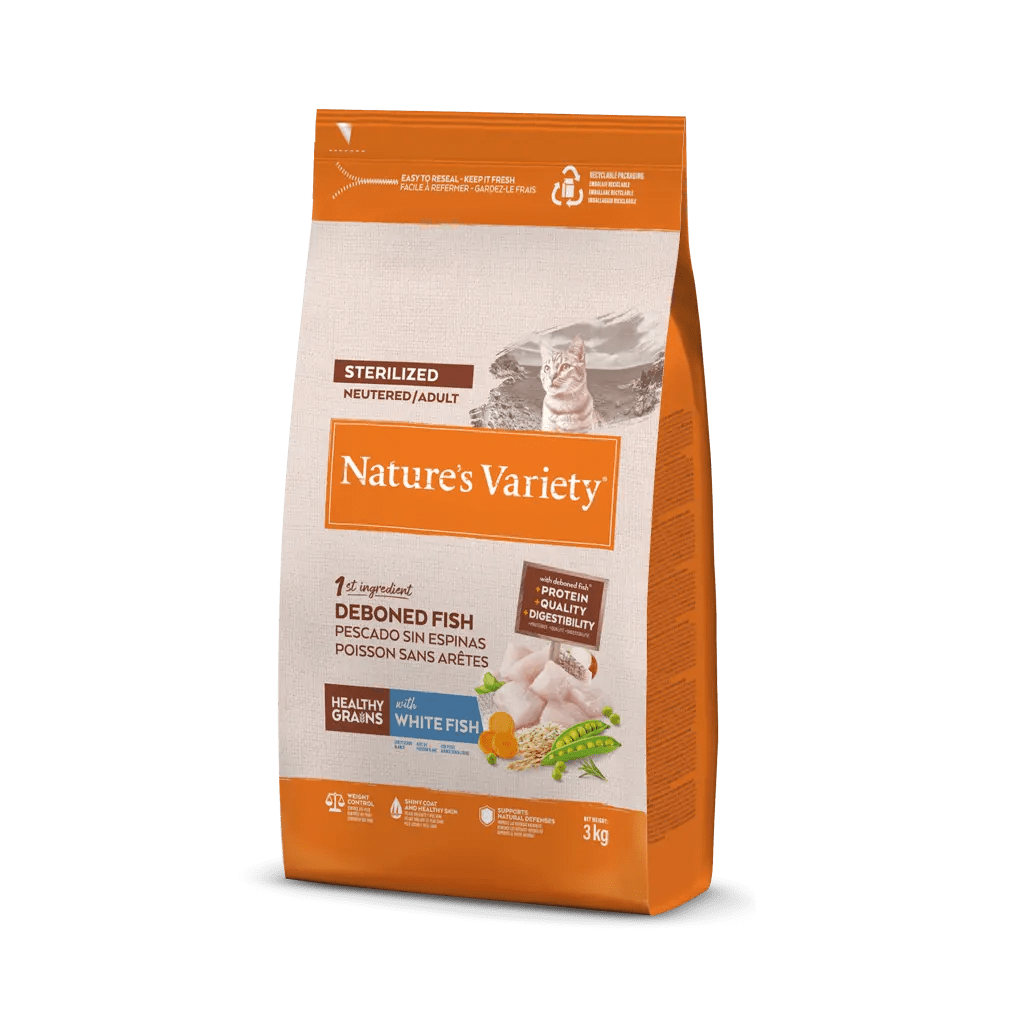 Nature´s Variety Cat Adulto esterilizado de Pescado Blanco