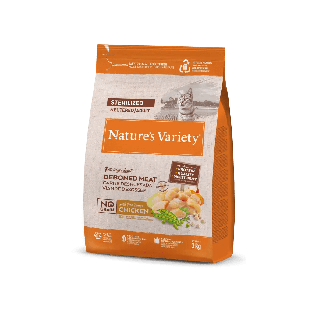 Nature´s Variety Cat Adulto esterilizado de Pollo sin granos