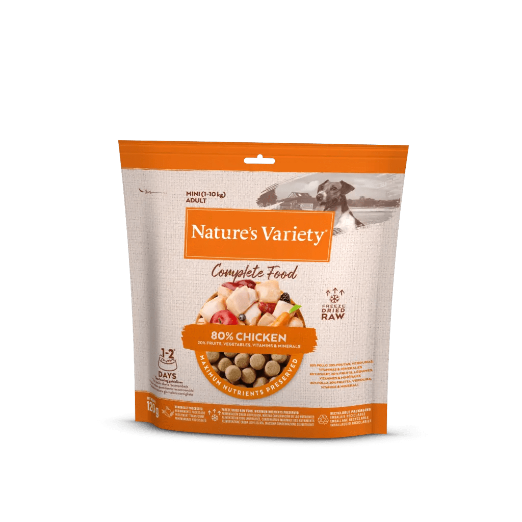 Nature´s Variety Dog Complete food mini de Pollo 120g