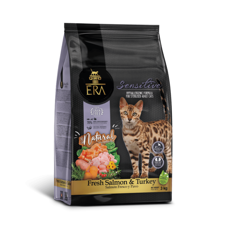 ERA Cat, Pienso sensible digestión de Salmón y pavo sin granos