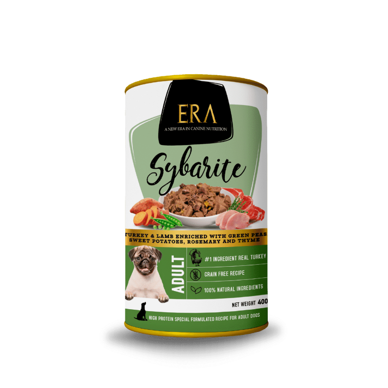 Era Sybarite Humedo de Pavo y Cordero para Perro 400g