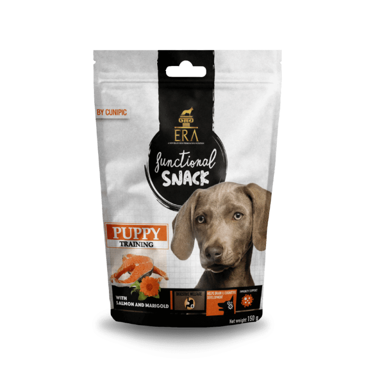 Era Snack Training de Salmon con Caléndulas para Cachorros  150g