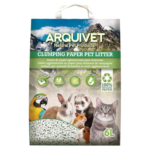 [10805] Arquivet Clumping Paper Liter 6lt