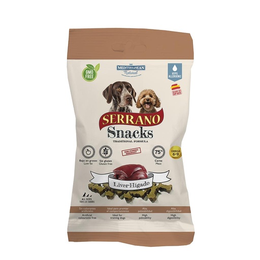 [10834] MDT Serrano dog snack higado 100 gr