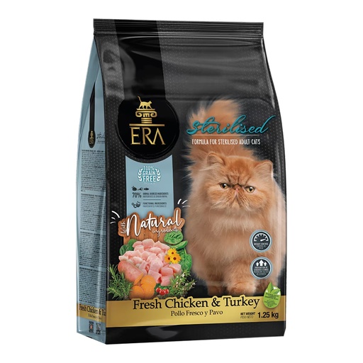 [10761] Era Cat Sterilized Adult Pollo y Pavo 
