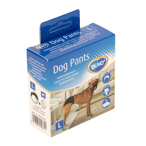 [10361] Duvo Slip Bragas de Perro T:L 40-49 cm