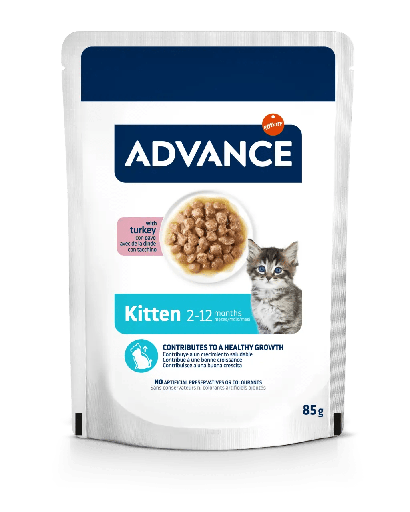 Advance Cat kitten Pavo Humedo 85g