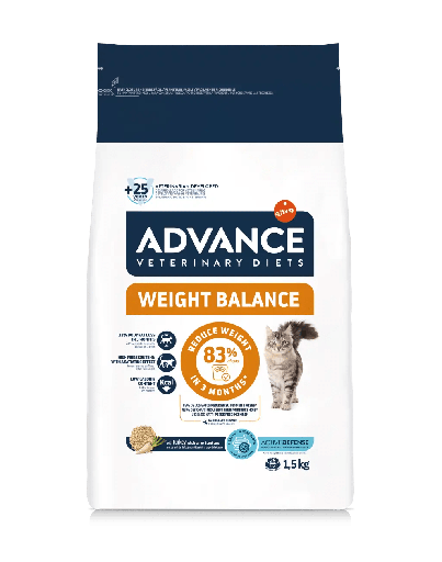Advance Cat dieta veterinaria weight balance