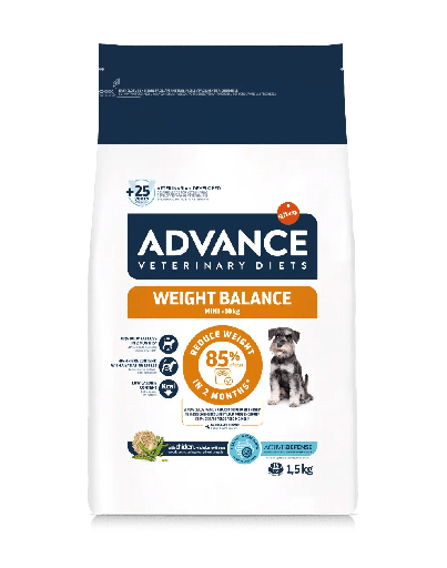 Advance Dog Dieta veterinaria Weight balance mini