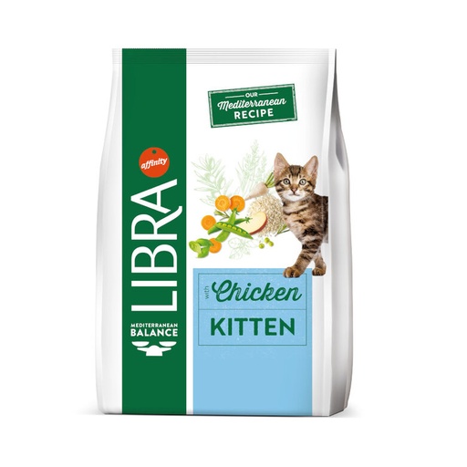 Libra Cat kitten de pollo 1.5k