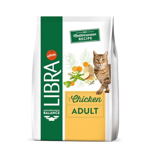Libra Cat adulto de pollo