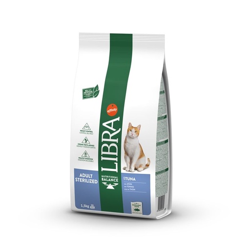 Libra Cat adulto esterilizado de Atún 1.5k