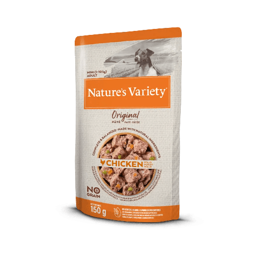 Nature´s Variety Dog mini Humedos de pollo 150g
