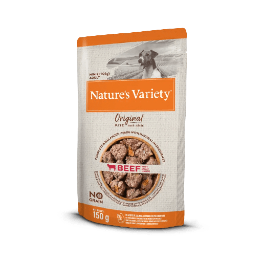 Nature´s Variety Dog mini Humedos de Res 150g