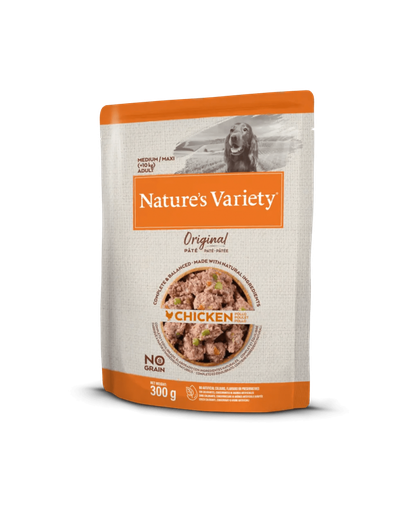 Nature´s Variety Dog Mediun Humedos de pollo 300g