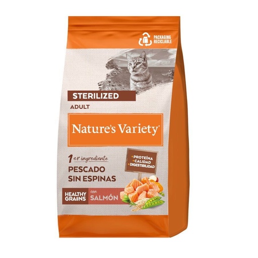 Nature´s Variety Cat Adulto esterilizado de Salmón
