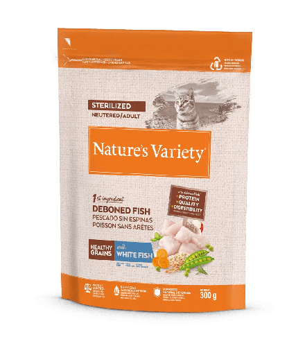 Nature´s Variety Cat Adulto esterilizado de Pescado Blanco