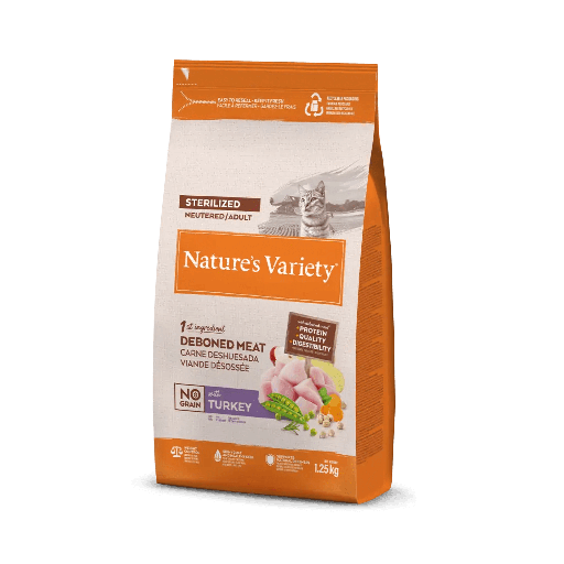 Nature´s Variety Cat Adulto esterilizado de Pavo sin granos