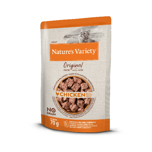 Nature´s Variety Cat Paté de pollo 70g