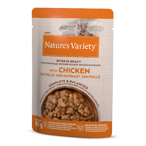 Nature´s Variety Cat Bocaditos en salsa con Pollo 85g