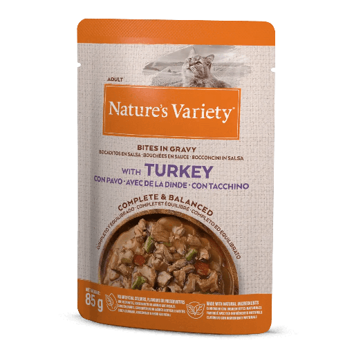 Nature´s Variety Cat Bocaditos en salsa con Pavo 85g