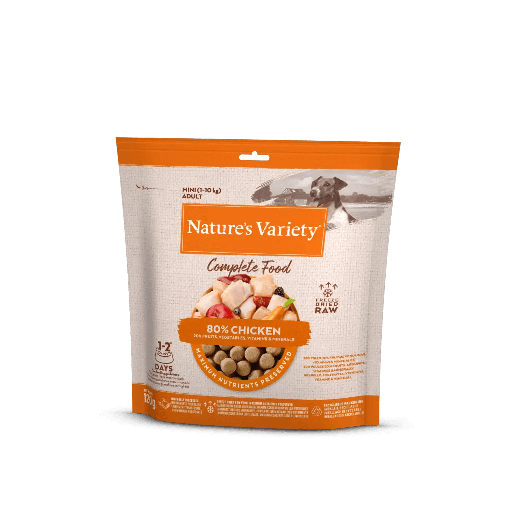 Nature´s Variety Dog Complete food mini de Pollo 120g