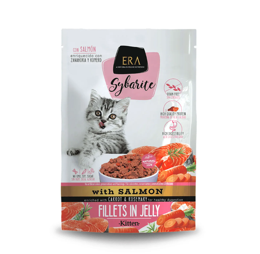 ERA Cat Sybarite Salmón con Zanahoria y Romero 85gm 85g