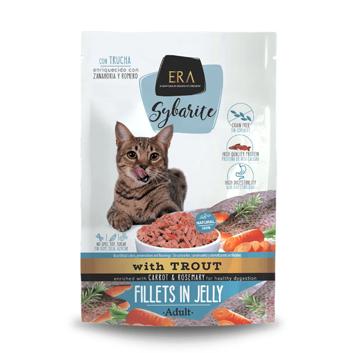 ERA Cat Sybarite Trucha con Zanahoria y Romero 85g