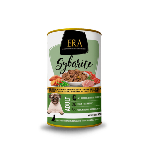 Era Sybarite Humedo de Pavo y Cordero para Perro 400g