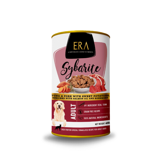 Era Sybarite Húmedo de Atún y Cerdo para Perro 400g